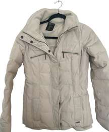 Down Jacket With Detachable Hoodie