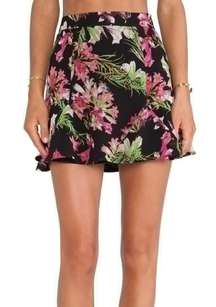 Revolve Lovers And Friends Floral Mini Skirt 