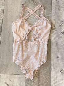 Pink Lace Bodysuit