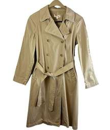 Nili Lotan Oliver Trench Coat khaki size M