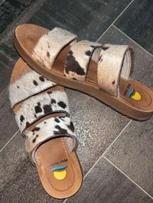 Cowhide Sandals