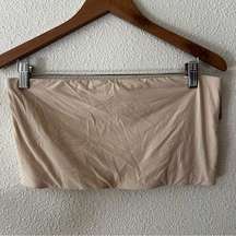 SKIMS Fits Everybody Bandeau Bra in sand nude NEW 4X plus