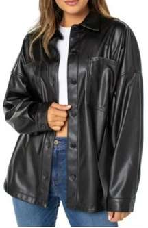 Leather Shacket