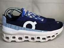 On Running Cloudmonster Blue Acai Lavender Athletic  Running Shoes Womens 8.5