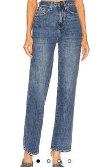 Cassie Super High Rise Straight Jean in Tilbury