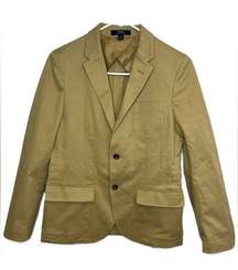 Polo Ralph Lauren CottonPocket Structured Blazer in Camel 16