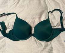 PINK Victoria Secret Green push up bra 