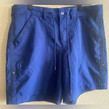 JAG Board (swim) Shorts, Navy Blue MEDIUM w/zipper, button, & tie string