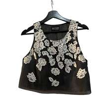 NOIR SACHIN & BABI Black White Boboli Tank Top