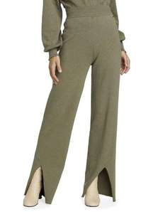 n:philanthropy Faro Slit Front Pants in Dewy Moss NWT