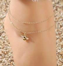 Bee anklet