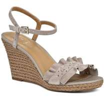 Jack Rogers Vale Ankle Buckle Espadrille Wedge Heels Sandals 11