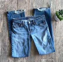 7FAMK Low Rise Jeans