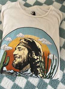 Buckle Willie Nelson Tshirt