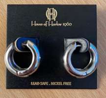 NWT House of Harlow Huggie Earrings