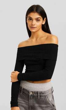  Off The Shoulder Sweater