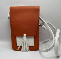 K. Carroll Accessories Harper Phone Crossbody Bag in Orange