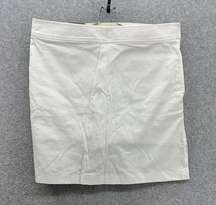 Ashworth Golf Women's Skirt A Line Solid White Size 6 Pockets Skorts