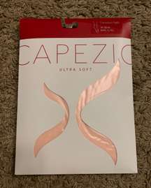 capezio tights pink