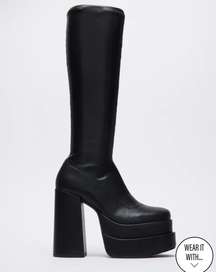 Black Leather Boots