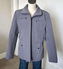 Gallery Quilted Gray Coat