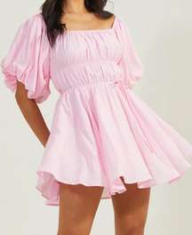 Pink Puff Dress