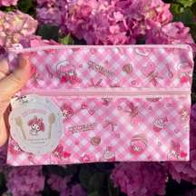 Sanrio Pink My Melody 2 Zipper Bag