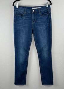 DKNY Straight Leg Mid Rise Dark Wash Jeans Size 4x30