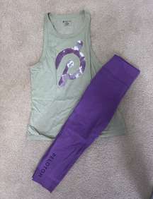 NWOT  Tank And Legging Set