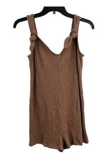 n:Philanthropy Giovanna Romper Taupe Size Small New