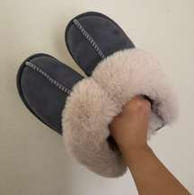 Gray Slippers