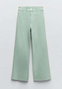 Light Green  Marine Straight Jeans