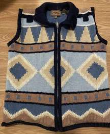 Vintage Roper Zip Up Sweater Vest Size s