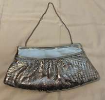 Steve Madden silver clutch