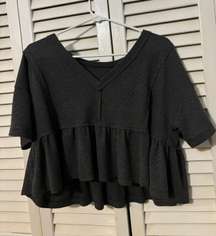 Peplum Top