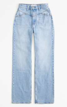Abercrombie And fitch Curve Love 90s Relaxed jeans 