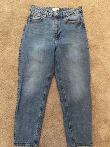 Denim Straight Leg Jeans