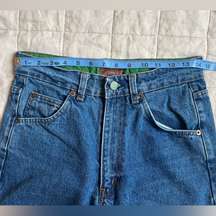 RARE VTG JC de Castlebajac 100% Cotton Blue Jean Rolled Raw Hem Shorts - 29