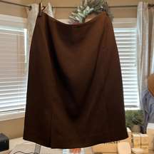 Alfani Petite skirt brown size 4P