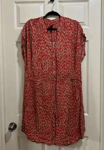 Pure Energy short sleeve vneck dress plus size 2