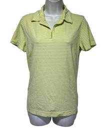 nike fit dry stripe polo shirt womens Size M