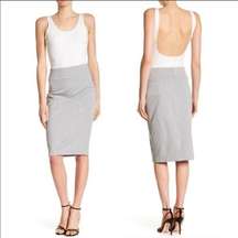 CATHERINE MALANDRINO Bodycon Stretch Pencil Skirt