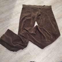 Vintage Juicy Couture Brown Velour Y2K Sweatpants Size P