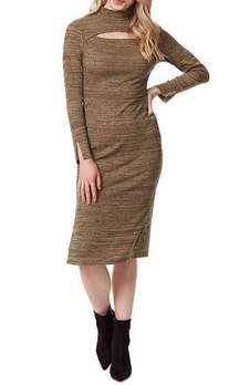 JESSICA SIMPSON Women's Tacoma Keyhole Knit Bodycon Dress XS (b32.2)