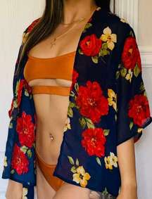 Floral Kimono One Size