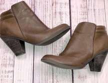 MIA brown booties size 10