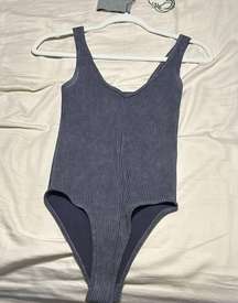 Denim grayish/blue bodysuit