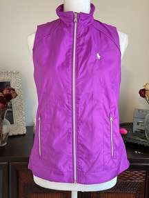 Polo Ralph Lauren Pink Water/wind resistant Golf Vest size XS