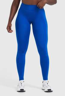 TIMELESS HIGH WAISTED LEGGINGS IN COLBALT BLUE - M