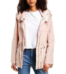 Light Pink Raincoat With Pouch